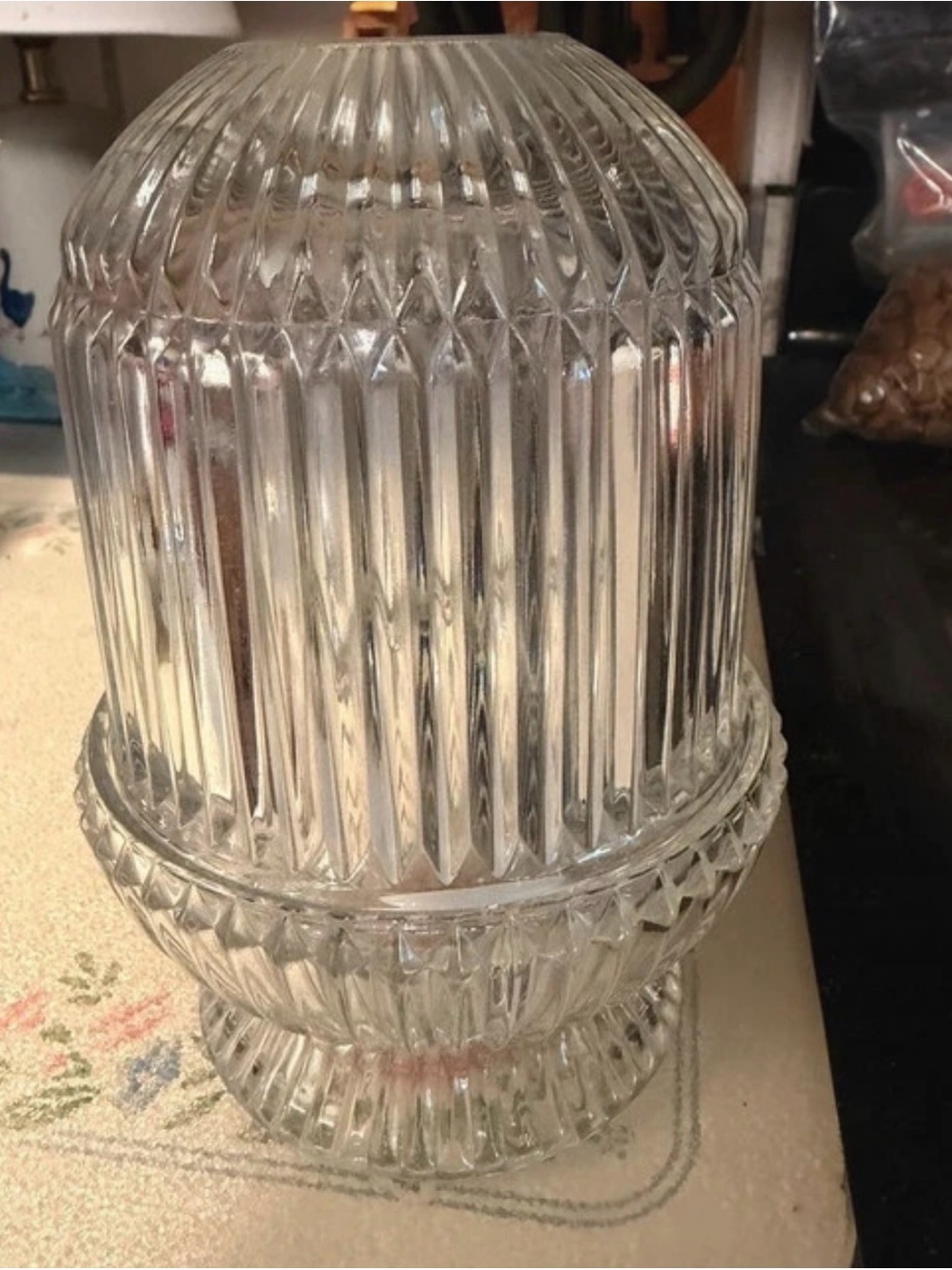 Homco Fairy Lamp Clear